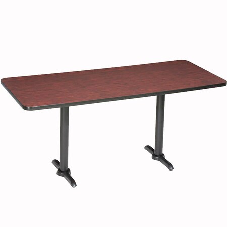 Interion By Global Industrial Counter Height Table, 36 in W, 72 in L, 36 in H 695847MH